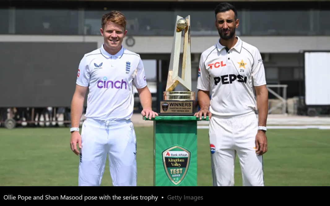 Pakistan vs England 2024 Test Series (Image Source: Getty Images)